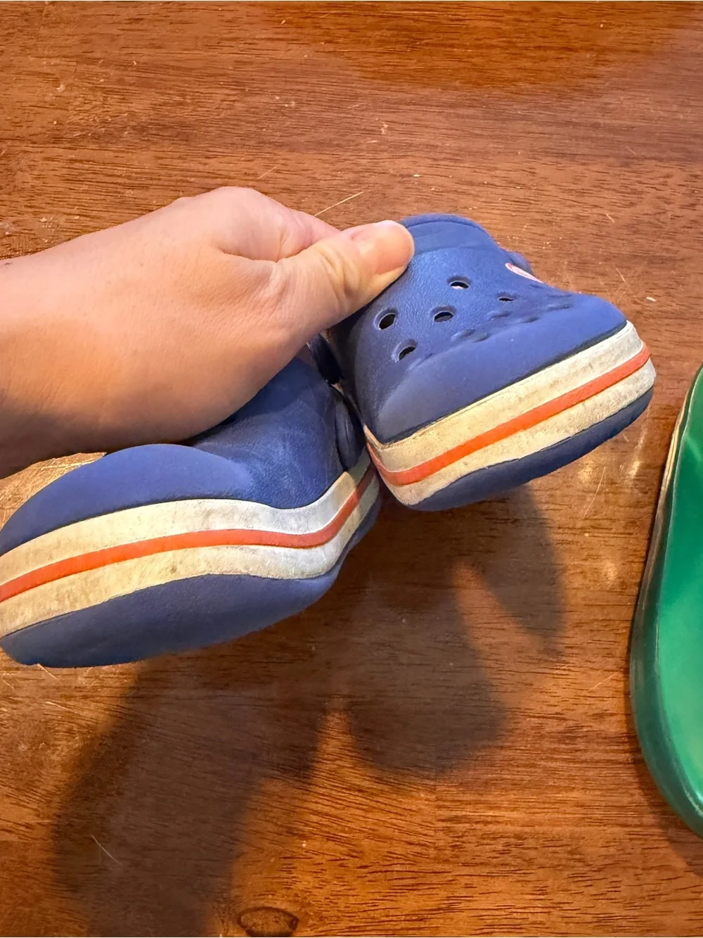 CROCS durable green
